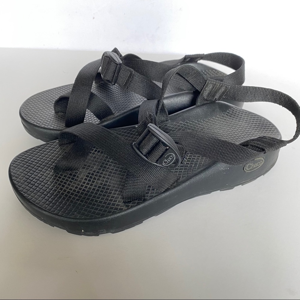 Chaco Men's Banded Sandal Solid Black Size 9 Shoes